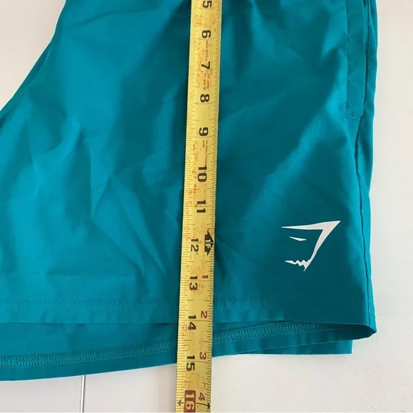 *SOLD* Gymshark Seafoam Teal Men’s Training Gym Shorts Size Medium Activewear - Picture 14 of 14
